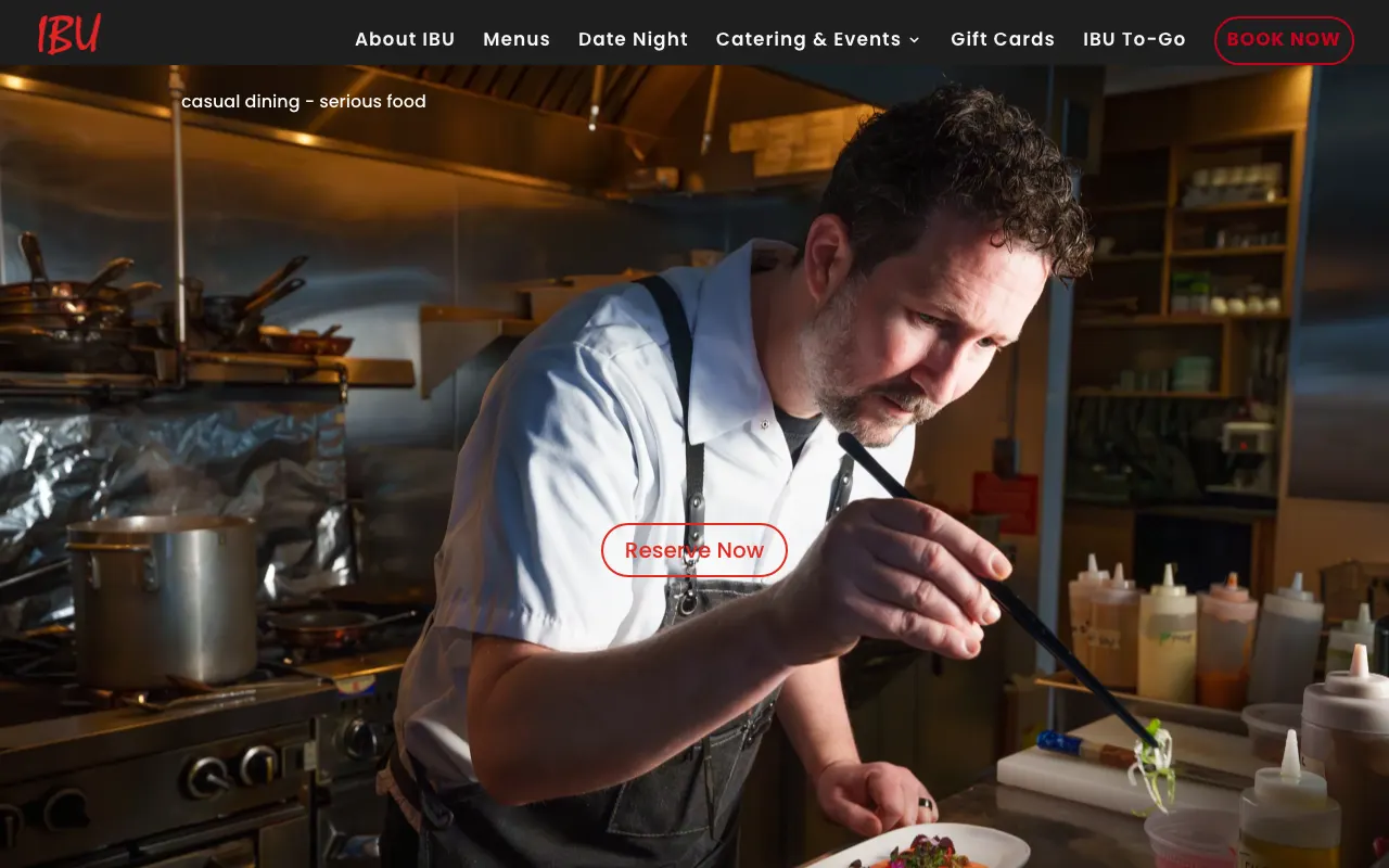 A Marda Loop restaurant - old website