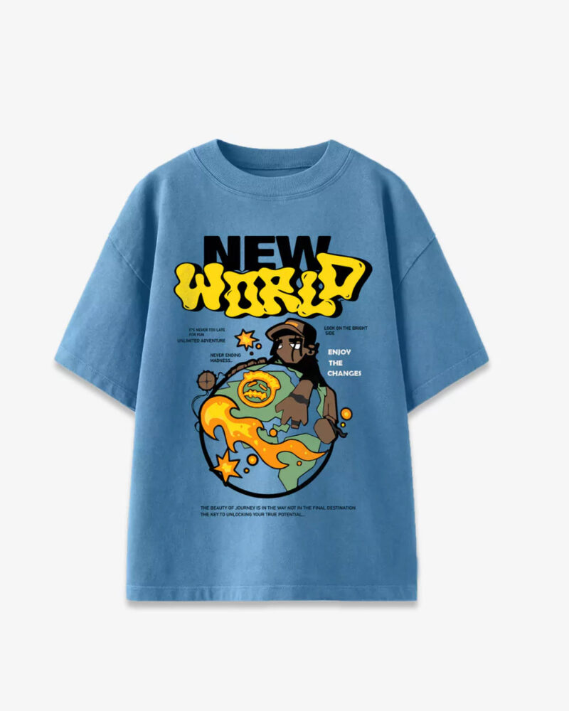 New World Oversized T-Shirt - Image 3