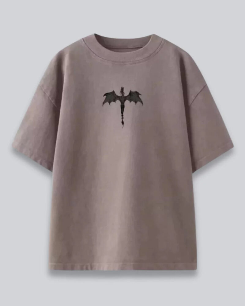 Fire Dragon Oversized T-Shirt - Image 4