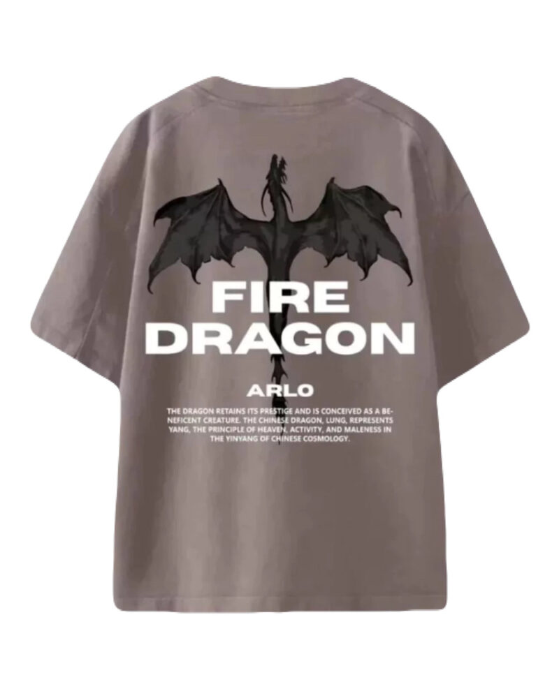 Fire Dragon Oversized T-Shirt